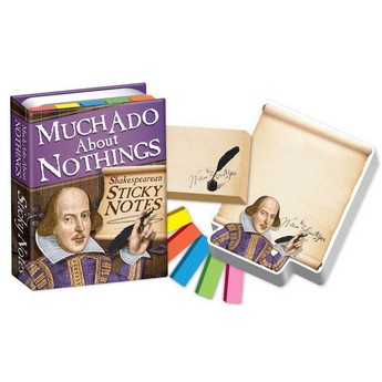 Much Ado About Nothings: Shakespearean Sticky Notes