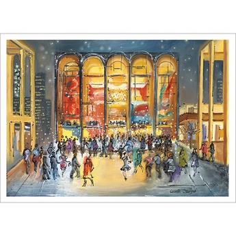 Festive Metropolitan Opera Holiday Cards (BOX OF 8)