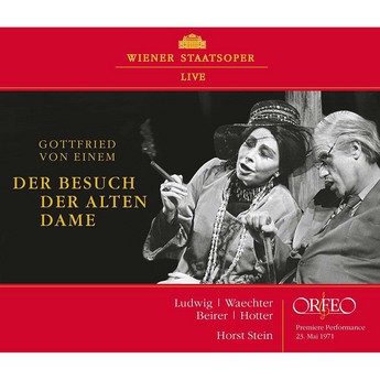 Einem: Der Besuch der alten Dame (Live CD) – Christa Ludwig