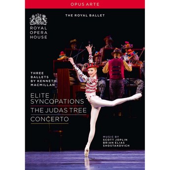 Three MacMillan Ballets: Elite Syncopations / The Judas Tree / Concerto (DVD) – The Royal Ballet