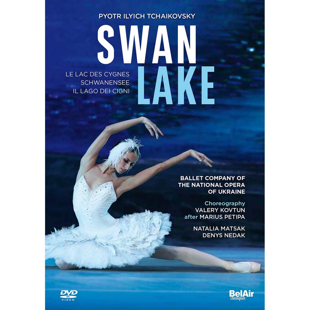 Tchaikovsky: Swan Lake (DVD) – Ballet Company of the National