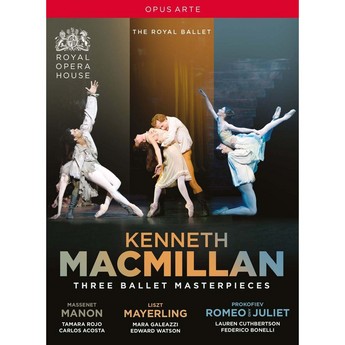 Kenneth MacMillan: Three Ballet Masterpieces (3-DVD BOX SET) – The Royal Ballet