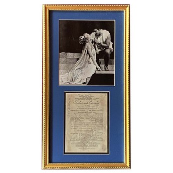 Signed Photo & Program : Dorothy Kirsten, Richard Lewis & Others In “ Troilus And Cressida ”