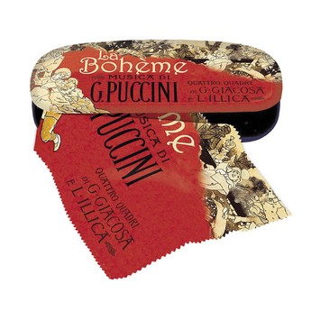 “La Bohème” Eyeglass Case & Cloth