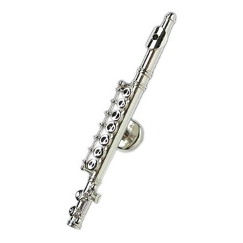 Silver Flute Magnet