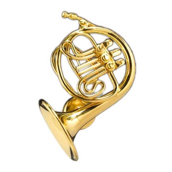 Brass French Horn Magnet