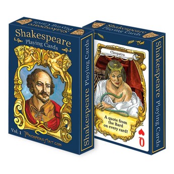 Shakespeare Quotes Playing Cards (1 Deck)