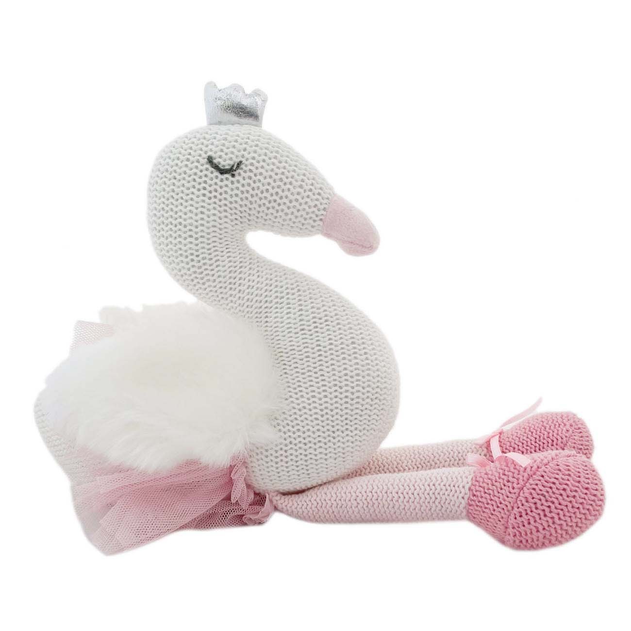 swan plush doll