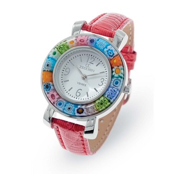 Red Millefiori Watch