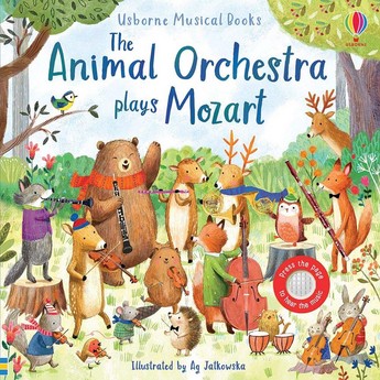 The Animal Orchestra Plays Mozart (Board Book)