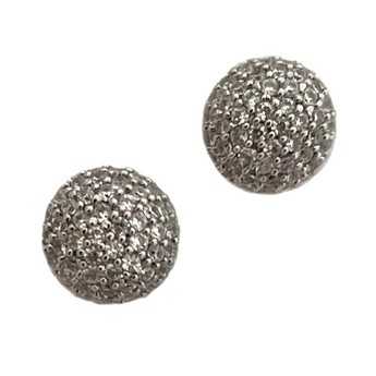 Petite Globe Stud Earrings