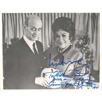 Signed Photo: Rudolf Bing & Dorothy Kirsten