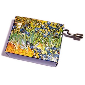 Van Gogh “Blue Flowers” Music Box