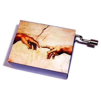 Michelangelo “Creation of Adam” Music Box