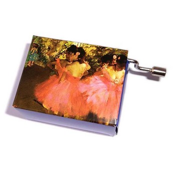 Degas “Dancers in Pink” Music Box