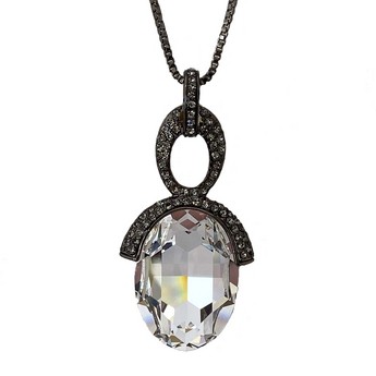 Rock Crystal Pendant Necklace