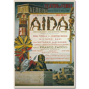 Vintage “Aida” Poster Print