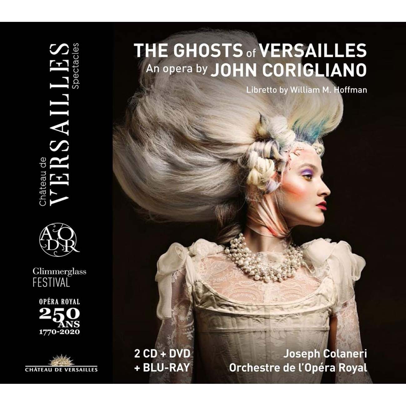 opschorten ik lees een boek menu Corigliano: The Ghosts of Versailles (2-CD + Documentary DVD/Blu-Ray) | CDS  | Met Opera Shop