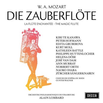 Mozart : Die Zauberflöte (2- Cd) – Kiri Te Kenawa, Peter Hofmann, Kathleen Battle