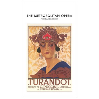 Vintage Met Opera Postcard Booklet (8 CARDS)