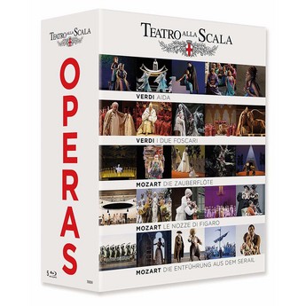 Teatro alla Scala Operas (5-Blu-Ray BOX SET)