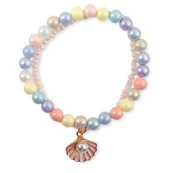 Boutique Pastel Shell Bracelet