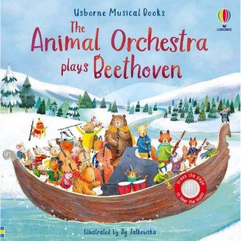The Animal Orchestra Plays Beethoven (Board Book)