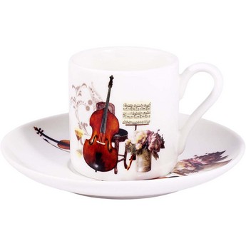Espresso Cup & Saucer in Gift Box