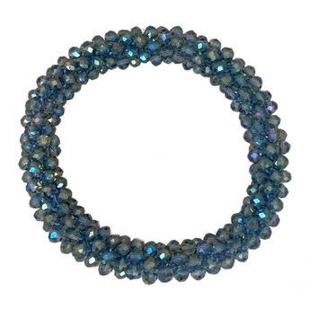 Sage Crystal Stretch Bracelet