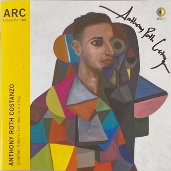 ARC: Glass/Handel (Autographed CD) – Anthony Roth Costanzo