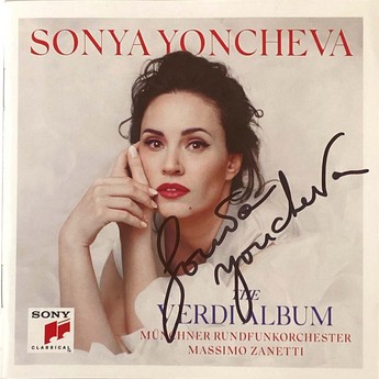 The Verdi Album (Autographed Cd) – Sonya Yoncheva