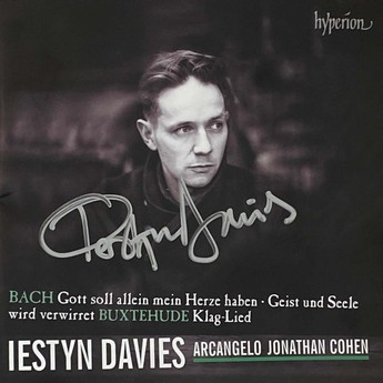Bach: Cantatas Nos. 35 & 169 (Autographed CD) - Iestyn Davies