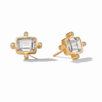 Clara Crystal Stud Earring