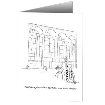 Opera Therapy Greeting Card (Roberts)