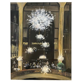 Met Opera Sputniks (Unframed Giclée Print on Canvas)