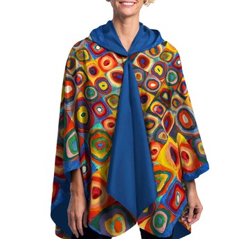 Kandinsky Circles Rain Cape