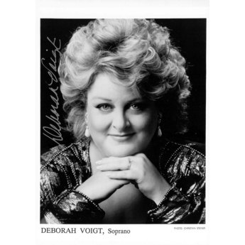 Signed Portrait : Deborah Voigt