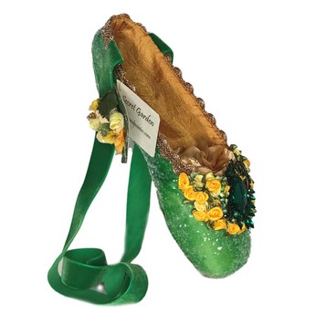 “Secret Garden” Diamondpointes Ballet Shoe