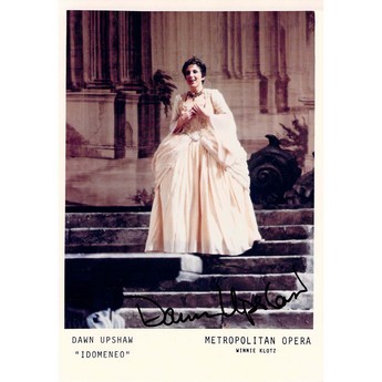 Signed Photo: Dawn Upshaw in “Idomeneo”