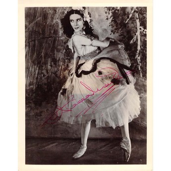 Signed Photo: Alicia Markova