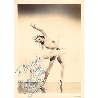 Signed Photo: Alexandra Danilova