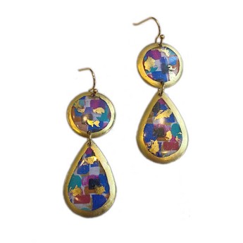 Pop Tart Mini Teardrop Earring