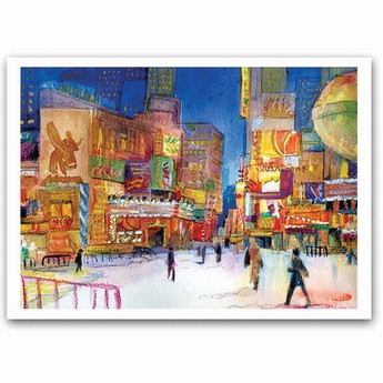 Times Square Holiday Cards (Box Of 8)