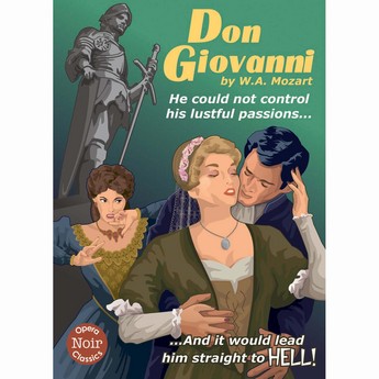 Don Giovanni “ Opera Noir ” Notecard