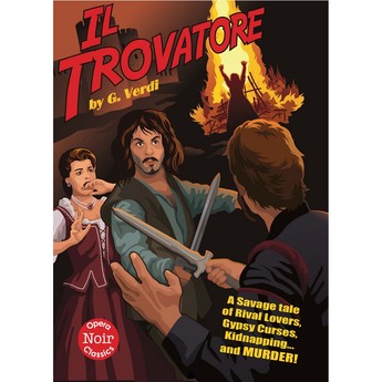Il Trovatore “ Opera Noir ” Notecard