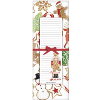 Gingerbread & Nutcracker Towel And Notepad Set