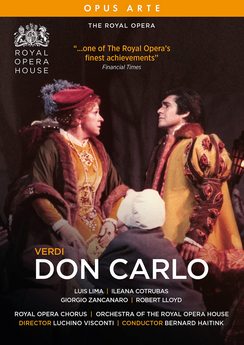 Verdi: Don Carlo (DVD) – Luis Lima, Ileana Cotrubas