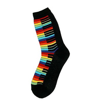 Rainbow Keyboard Socks