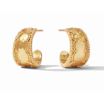 Trieste Small Gold Hoop Earrings