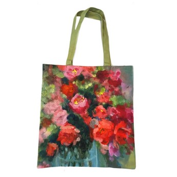 “The Hours” Floral Tote